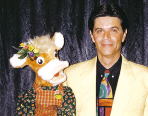 Magicien et ventriloque Luc Parson